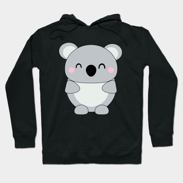 Cute Baby Koala Hoodie by Kam Bam Designs